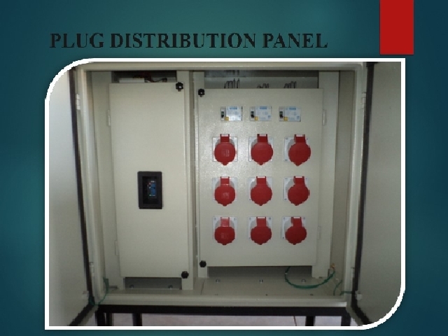 PLUG DISTRIBUTION PANEL